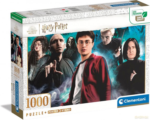 CLEMENTONI 1000 el. Compact Harry Potter [PUZZLE]
