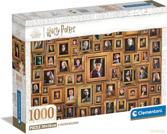 CLEMENTONI 1000 el. Compact Impossible Harry Potter [PUZZLE]
