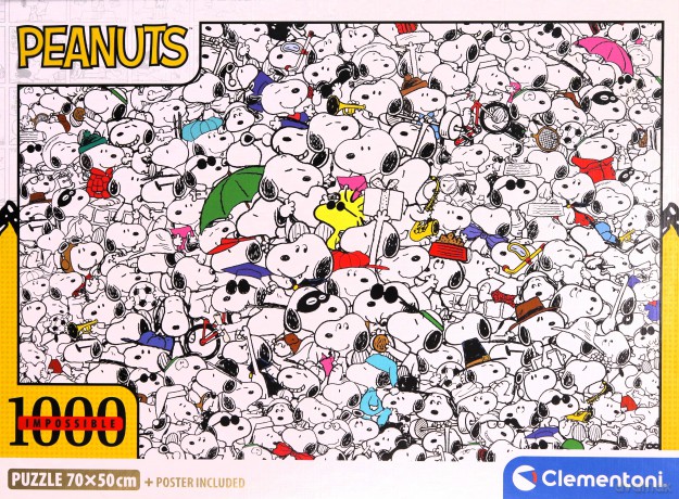 CLEMENTONI 1000 el. Compact Impossible Peanuts [PUZZLE]