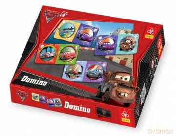 TREFL DOMINO Auta 2 (Cars 2) (Disney) 00658 [GRA]
