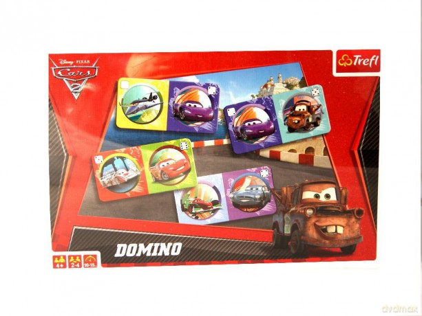 TREFL DOMINO Auta 2 (Cars 2) (Disney) 00658 [GRA]