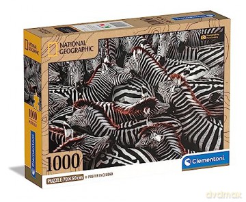 CLEMENTONI 1000 el. Compact National Geographic [PUZZLE]