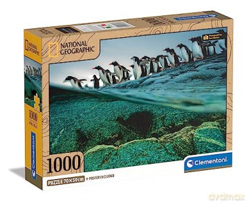 CLEMENTONI 1000 el. Compact National Geographic [PUZZLE]