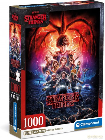 CLEMENTONI 1000 el. Compact Netflix Stranger Things [PUZZLE]