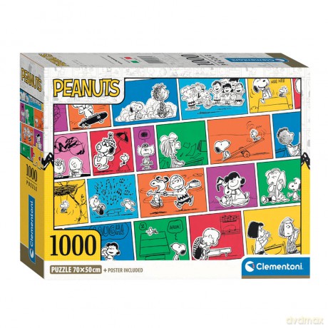CLEMENTONI 1000 el. Compact Peanuts [PUZZLE]