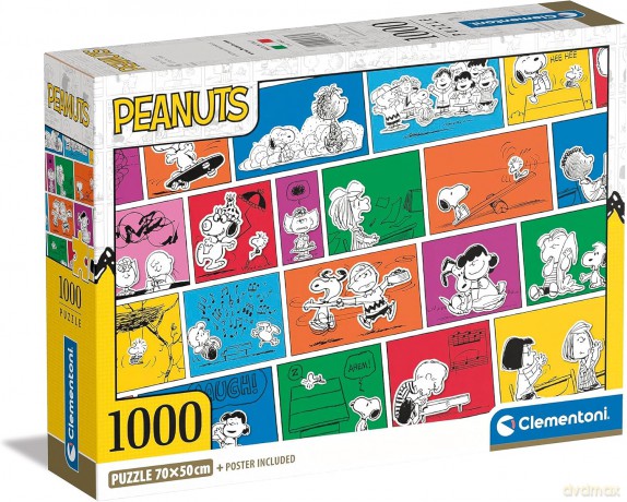 CLEMENTONI 1000 el. Compact Peanuts [PUZZLE]