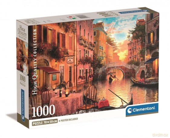 CLEMENTONI 1000 el. Compact Venezia [PUZZLE]