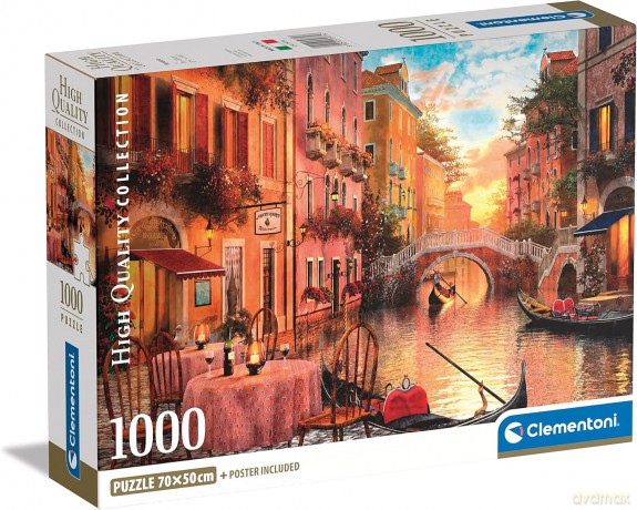 CLEMENTONI 1000 el. Compact Venezia [PUZZLE]