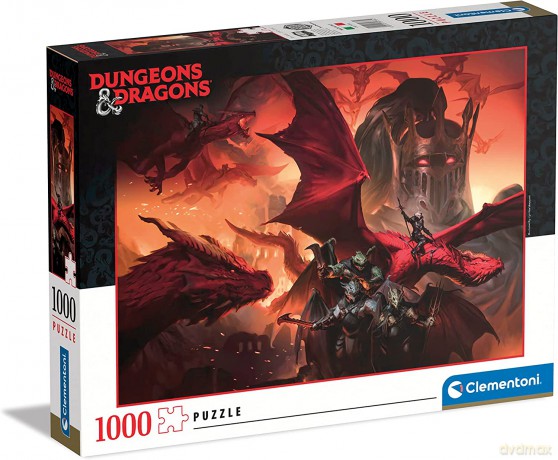 CLEMENTONI 1000 el. Dungeons & Dragons [PUZZLE]