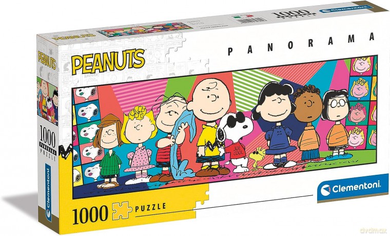 CLEMENTONI 1000 el. Panorama Peanuts [PUZZLE]