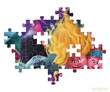 CLEMENTONI 104 el. Brilliant Trolls 3 [PUZZLE]
