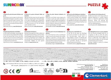 CLEMENTONI 180 el. Super Kolor Emojii Town [PUZZLE]