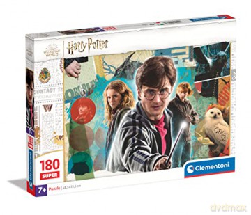 CLEMENTONI 180 el. Super Kolor Harry Potter [PUZZLE]