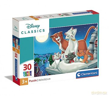 CLEMENTONI 30 el. Super Kolor Disney Classic [PUZZLE]
