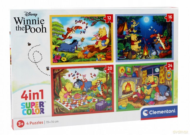 CLEMENTONI 4w1 Super Kolor Disney WTP [PUZZLE]