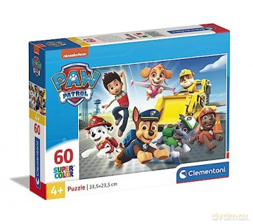 CLEMENTONI 60 el.Super Kolor Paw Patrol [PUZZLE]