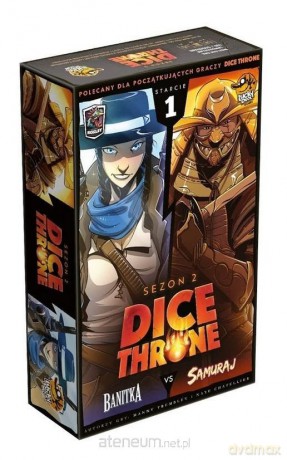 Dice Throne 2 Starcie 1: Banitka vs Samuraj [GRA PLANSZOWA]