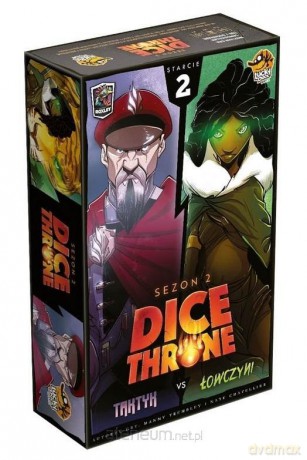 Dice Throne 2 Starcie 2: Taktyk vs Łowczyni [GRA PLANSZOWA]