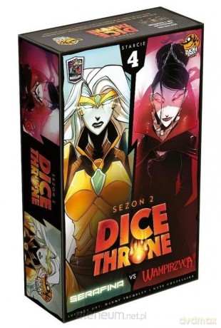 Dice Throne 2 Starcie 4: Serafina vs Wampirzyca [GRA PLANSZOWA]