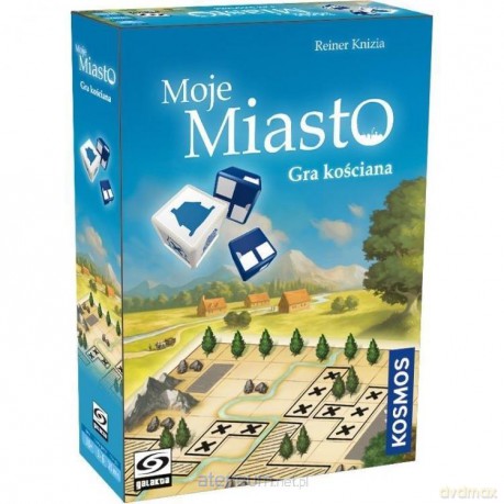 Moje Miasto: Gra kościana [GRA PLANSZOWA]