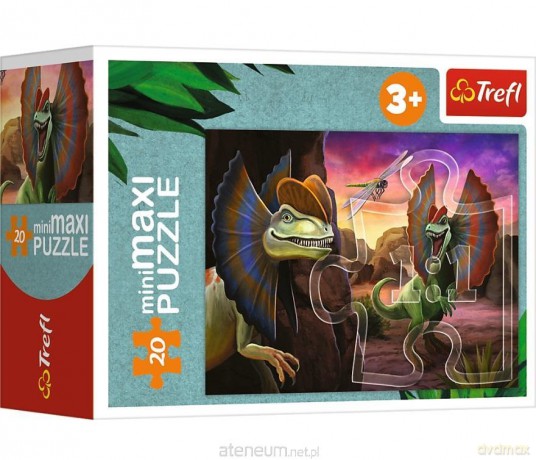 TREFL 20 el. miniMaxi Poznaj świat dinozaurów 1 [PUZZLE]