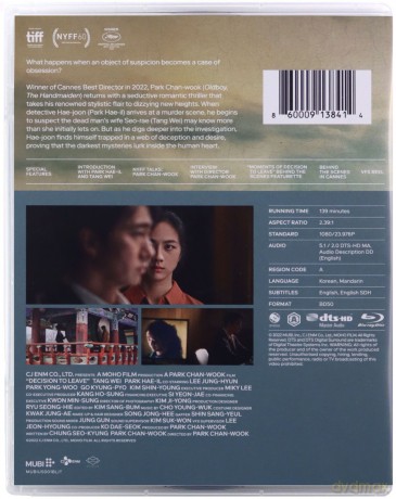 Decision to Leave (Podejrzana) [Blu-Ray]