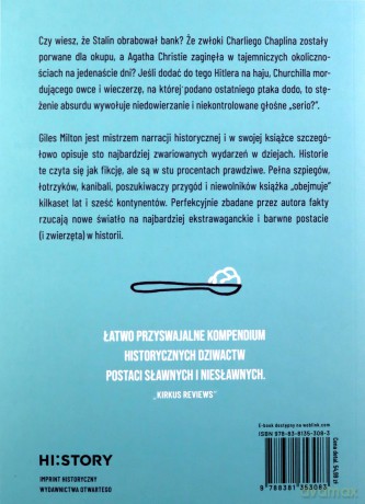 Absurdalne fakty z historii. Mózg Lenina, zwłoki Chaplina i ostatni dodo - Giles Milton [KSIĄŻKA]