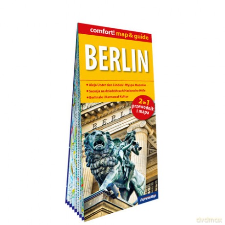 Berlin laminowany map&guide 2w1: przewodnik i mapa - Joanna Maria Czupryna