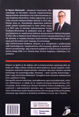 Bezpieczeństwo informacyjne Rosji. Czynnik duchowy i kultura strategiczna - Marcin Olechowski [KSIĄŻKA]