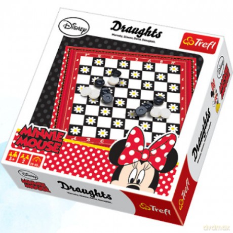 TREFL Warcaby Myszka Minnie (Disney) 00813 [GRA PLANSZOWA]