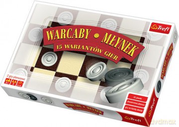 TREFL Warcaby Młynek 00076 [GRA PLANSZOWA]