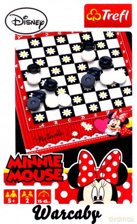 TREFL Gra Podróżna Warcaby Minnie (00775) [GRA]