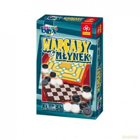 TREFL Podróżna Warcaby Młynek 00650 [GRA]