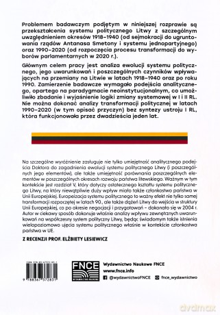 Ewolucja systemu politycznego Pierwszej i Drugiej Republiki Litewskiej - Martinas Malużinas [KSIĄŻKA]