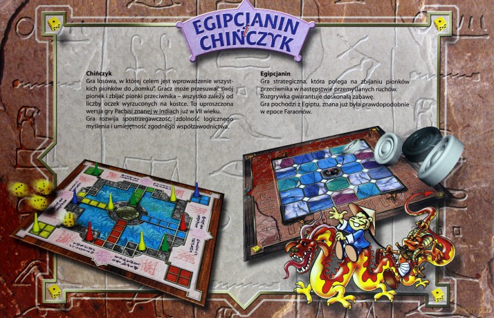 TREFL Gra Egipcjanin Chińczyk 00220 el. [GRA]