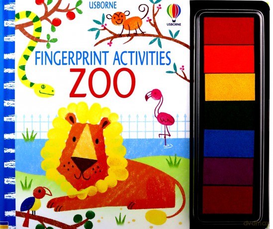 Fingerprint Activities Zoo [KSIĄŻKA]