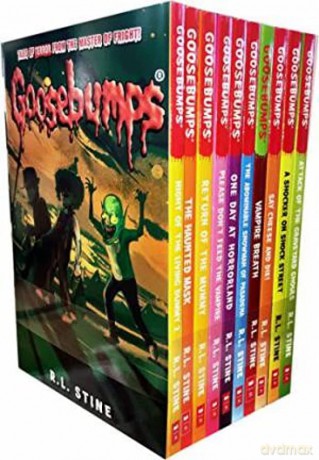 Goosebumps 10 books [KSIĄŻKA]