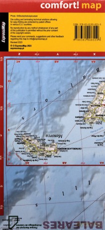 Hiszpania i Portugalia laminowana mapa samochodowa 1:1 100 000