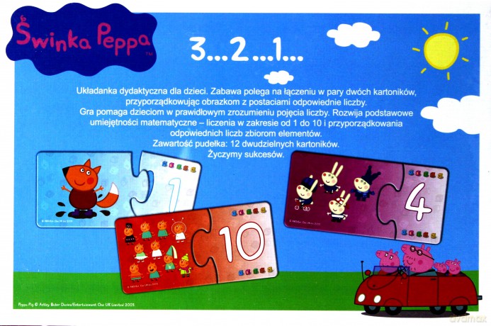 Gra 3..2..1...Świnka Peppa (00617) [GRA]