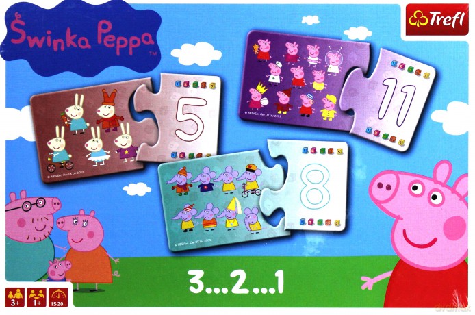 Gra 3..2..1...Świnka Peppa (00617) [GRA]