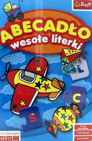 TREFL Gra Abecadło Wesołe Literki 00669 [GRA]