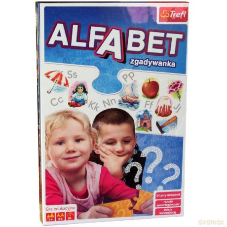 TREFL Gra Alfabet Zgadywanka 00668 [GRA]