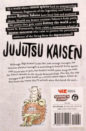 Jujutsu Kaisen Volume 01 - Gege Akutami [KOMIKS]