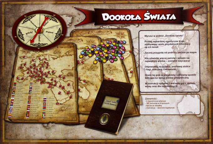 TREFL Gra Dookoła Świata 00637 [GRA]