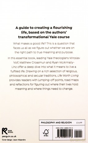 Life Worth Living - Miroslav Volf, Matthew Croasmun [KSIĄŻKA]