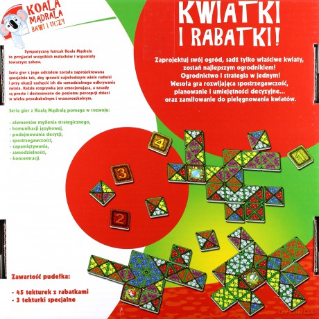 TREFL Gra Kwiatki i Rabatki 00750 el. [GRA]