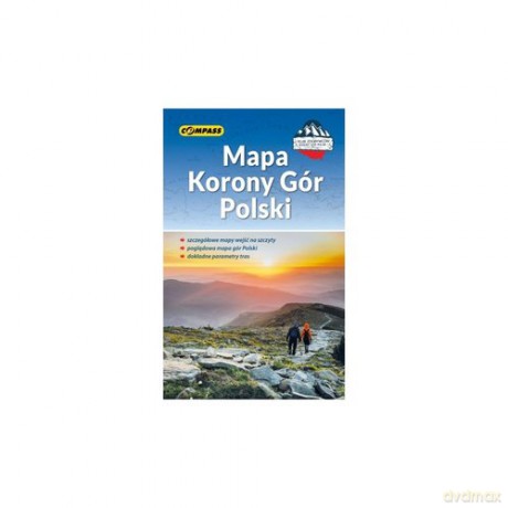 Mapa Korony Gór Polski [KSIĄŻKA]