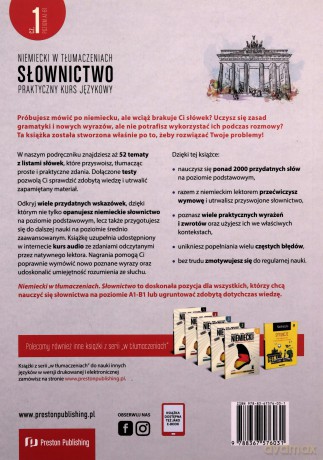 Niemiecki w tłumaczeniach. Słownictwo 1 (A1-B1) - Bartosz Zelek [KSIĄŻKA]