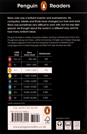 Penguin Readers Level 2: The Extraordinary Life of Steve Jobs - Craig Barr-Green [KSIĄŻKA]