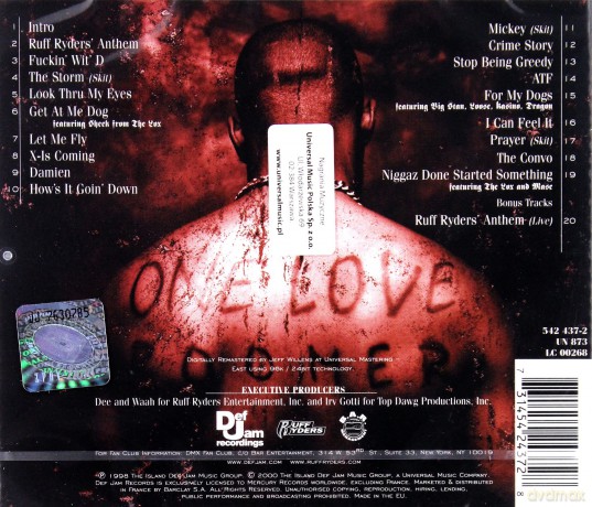 DMX: It's Dark And Hell Is Hot [CD]